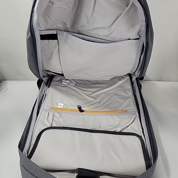 Rawrow Back Pack 222 Waxed Cotna 15" Gray Waterproof Laptop Commute Travel - Picture 6 of 9